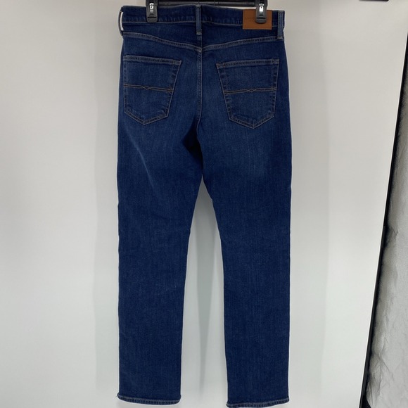 Lucky Brand 410 Jeans Tag 32x34 Actual 32x33 Blue Dark Athletic Slim Stretch - Picture 3 of 14